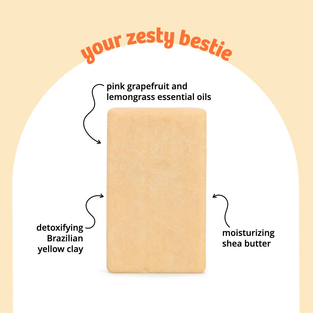 Main Squeeze Moisturizing Hand & Body Bar Soap by Sunniemade