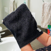 Marley's Monsters - Makeup Towel: Black Cotton Chenille - Case of 6