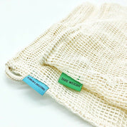 Organic Cotton Mesh Produce Bags - 2 pack -by Bamboo Switch