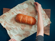 Reusable Beeswax Bread Wrap - Honeycomb Print by Bee's Wrap
