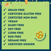Roasted Garlic & Herb Grain Free Pretzels 1.5 oz by Savor by Suzie