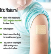 Mixed Pack Bandages, 100 ct by PATCH - Eco First Aid