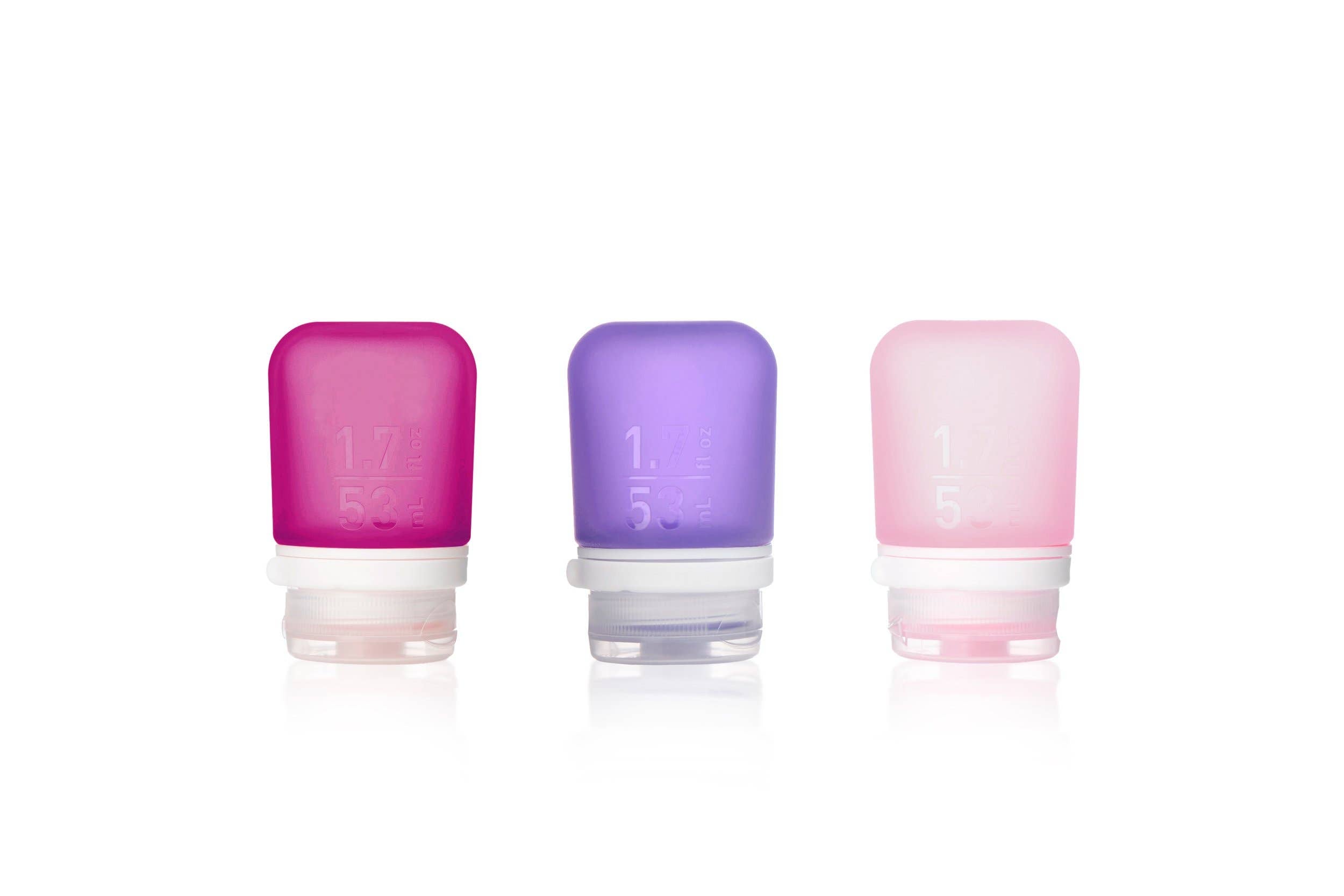 Refillable Silicone GoToob+ : Small, Medium, & Large Sizes