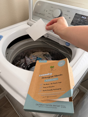 Fresh Linen 60-Load Laundry Detergent Sheets by Me Mother Earth