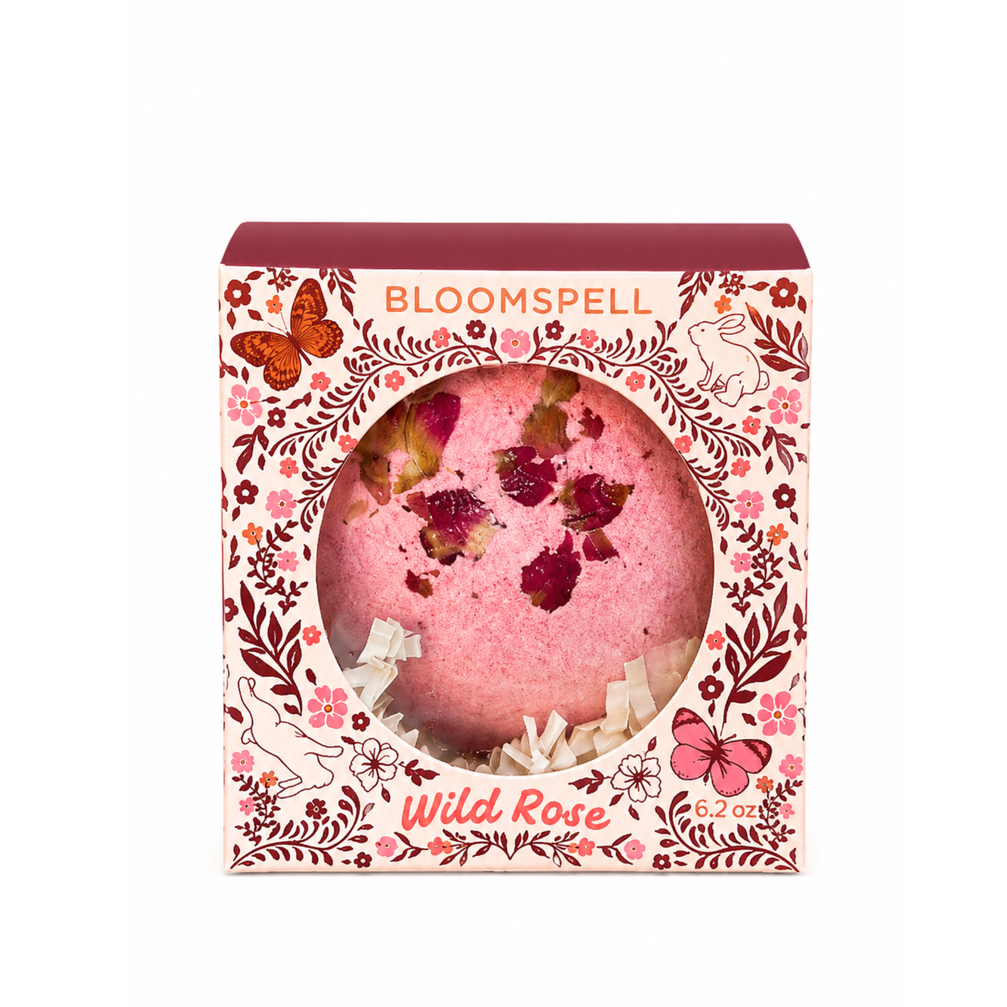 Bloomspell Bath Bomb in Wild Rose by Sow the Magic