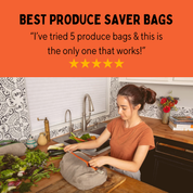 Reusable Veggies Linen Bag by Ambrosia Bag