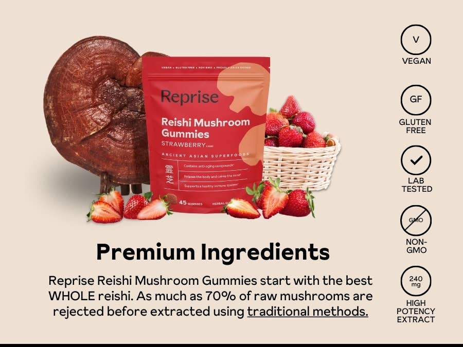Reishi Mushroom Gummies by Reprise