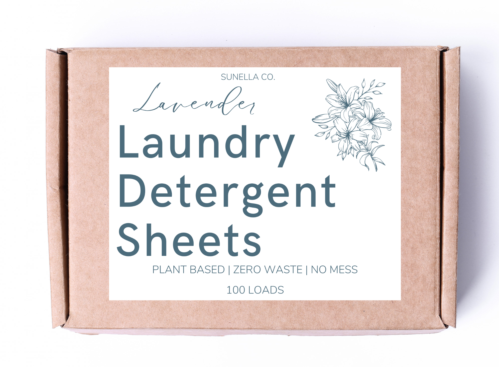 Laundry Detergent Sheets (100 Loads) by Sunella Co.