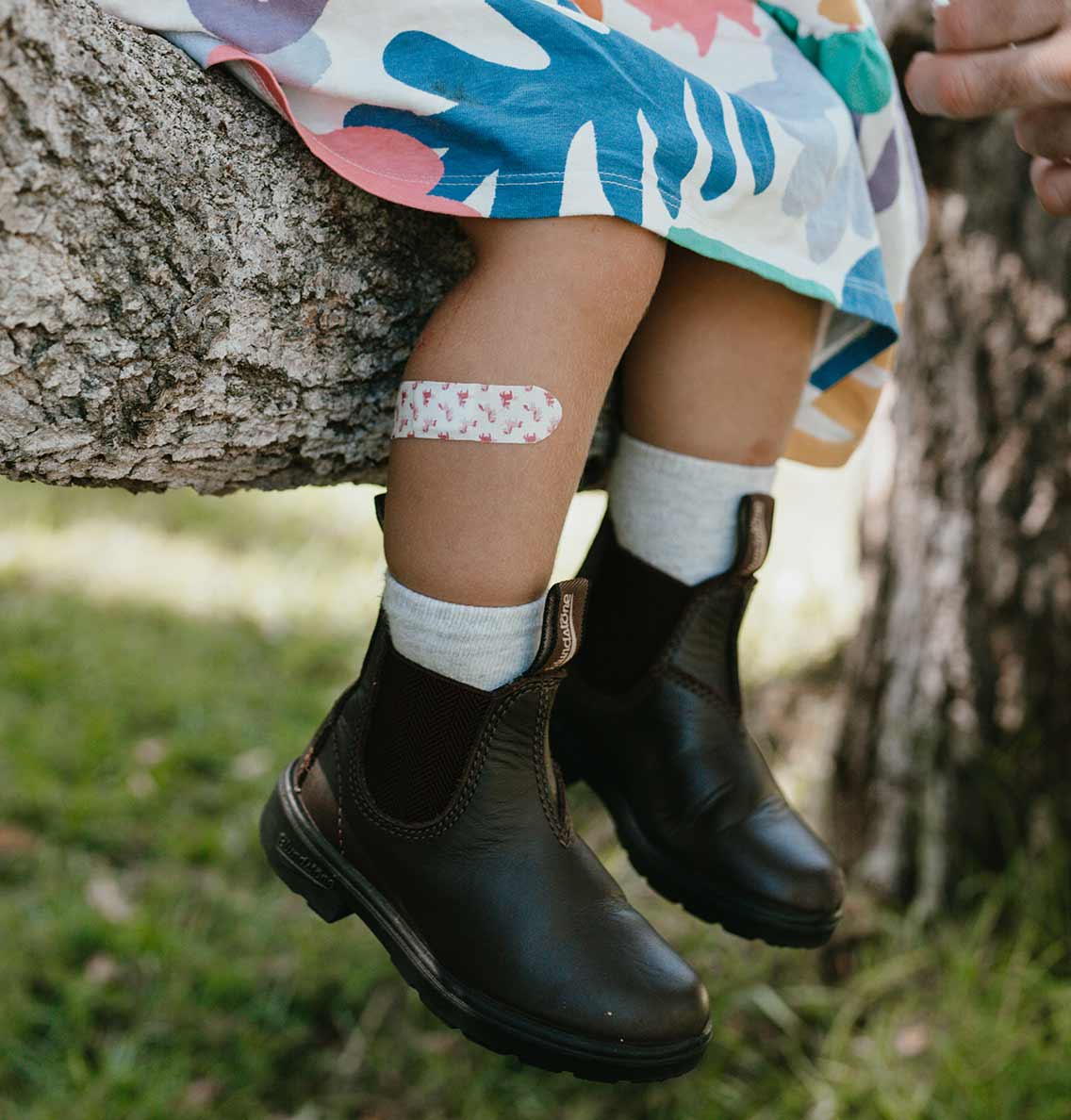 Kids Mixed Prints Bamboo Bandages by PATCH - Eco First Aid
