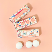 Flower Power Moon Phase Bath Bomb Trio by Sow the Magic