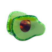 Midi Avocado Hair Claw Clip by Jenny Lemons