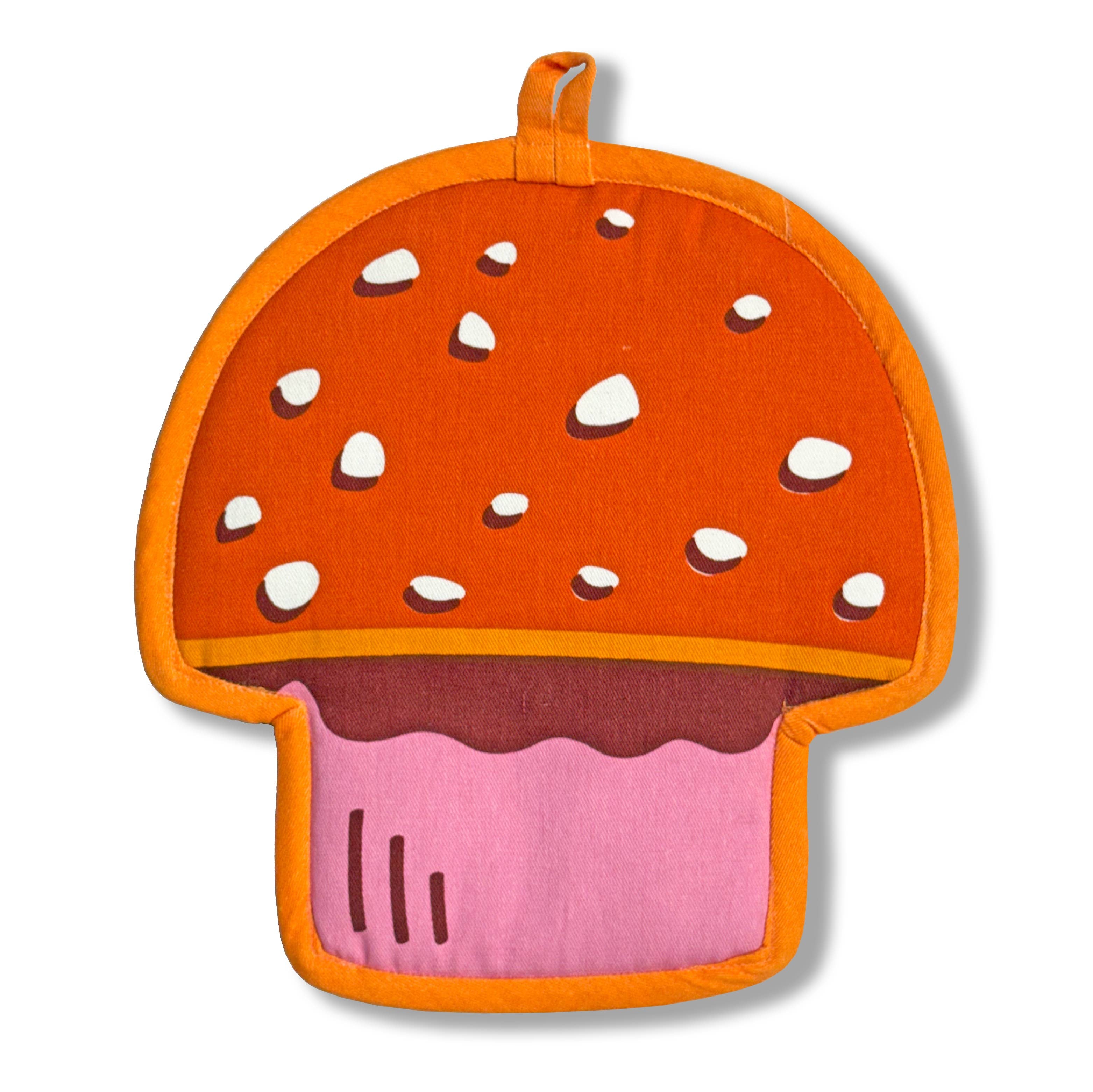 Mushroom Pot Holder w/ Pocket by The Neighborgoods