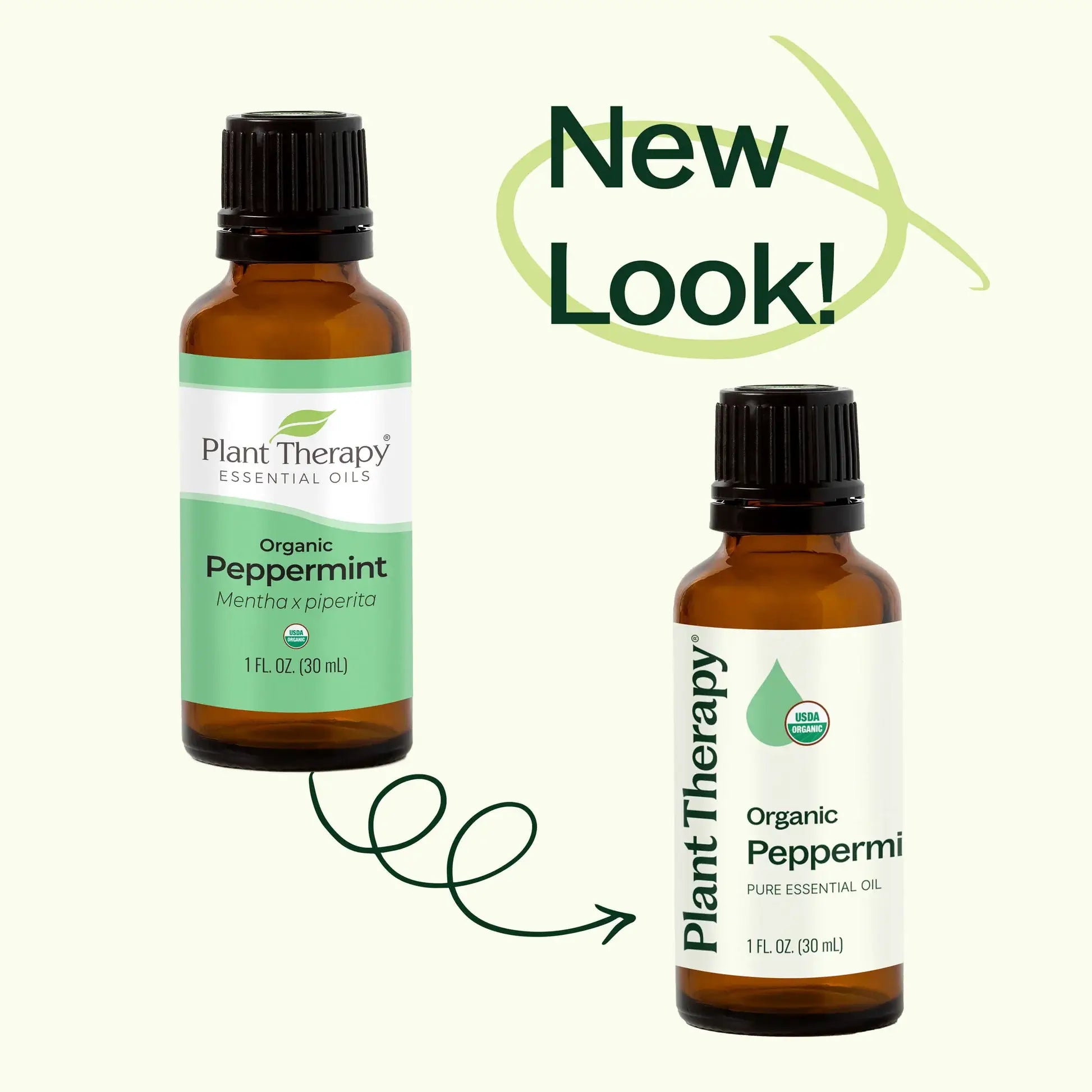 Organic Peppermint Essential Oil 30 mL by Plant Therapy