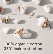 Heavy Organic Cotton Ultra Thin Pads w/ Wings, 20 ct by LOLA