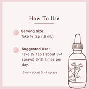 Throat Spray - Herbal First Aid to Soothe, Moisten & Coat by Urban Moonshine