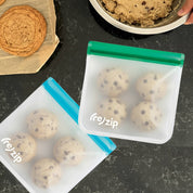 Reusable Flat Sandwich Bags - 2 Pack by Rezip Co.