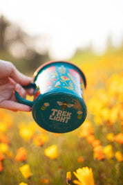 Garden Buzz Enamel Mug, 16 oz by Trek Light