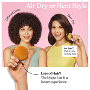 Full-Size Rosewater & Jasmine Conditioner Bar & After Swim Detangler by Dip