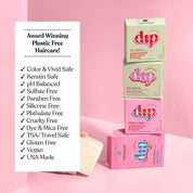 Full-Size Rosewater & Jasmine Shampoo Bar: Color Safe, Everyday by Dip