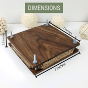 Hardwood Flower Pressing Kit | 7"x7"