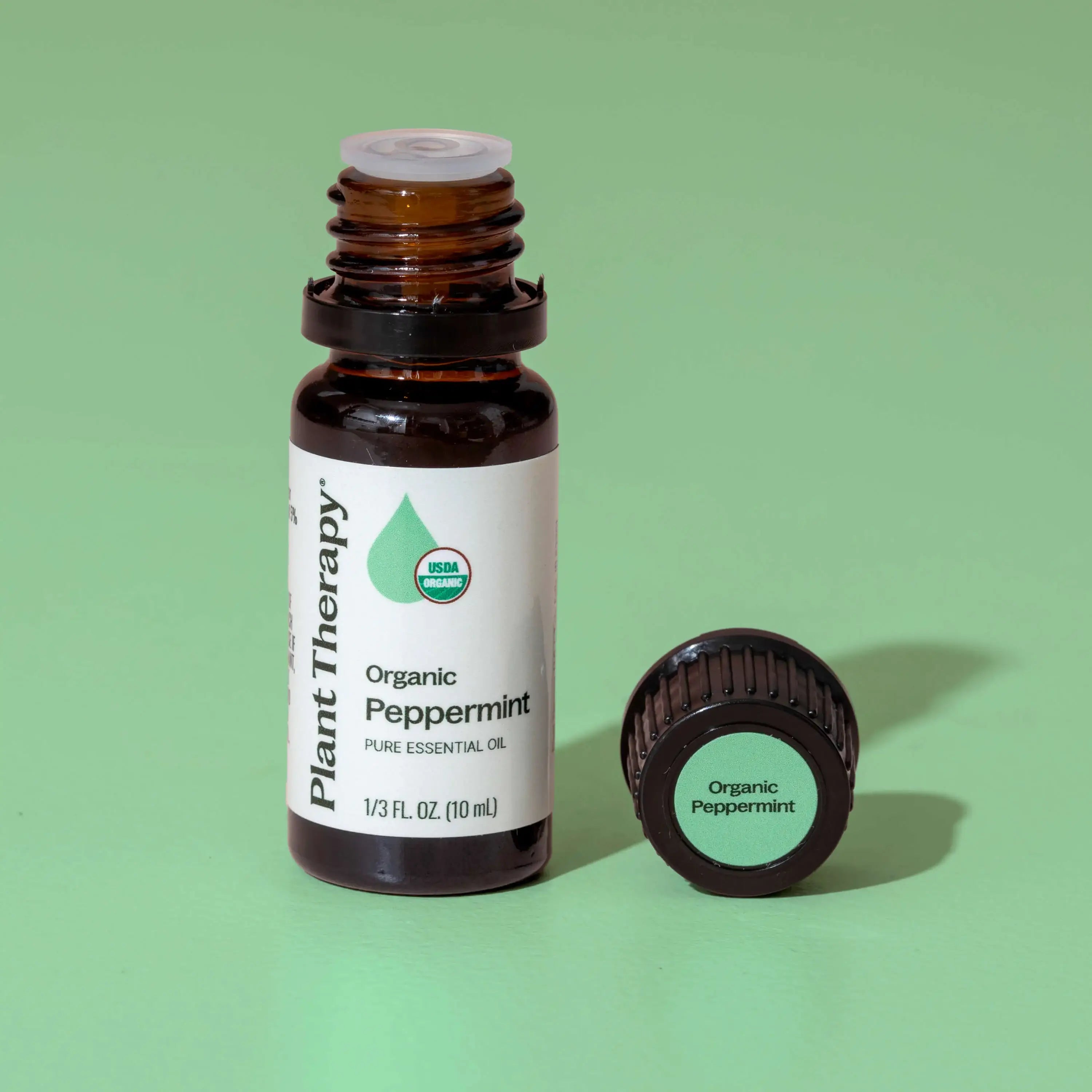 Organic Peppermint Essential Oil 10 mL by Plant Therapy