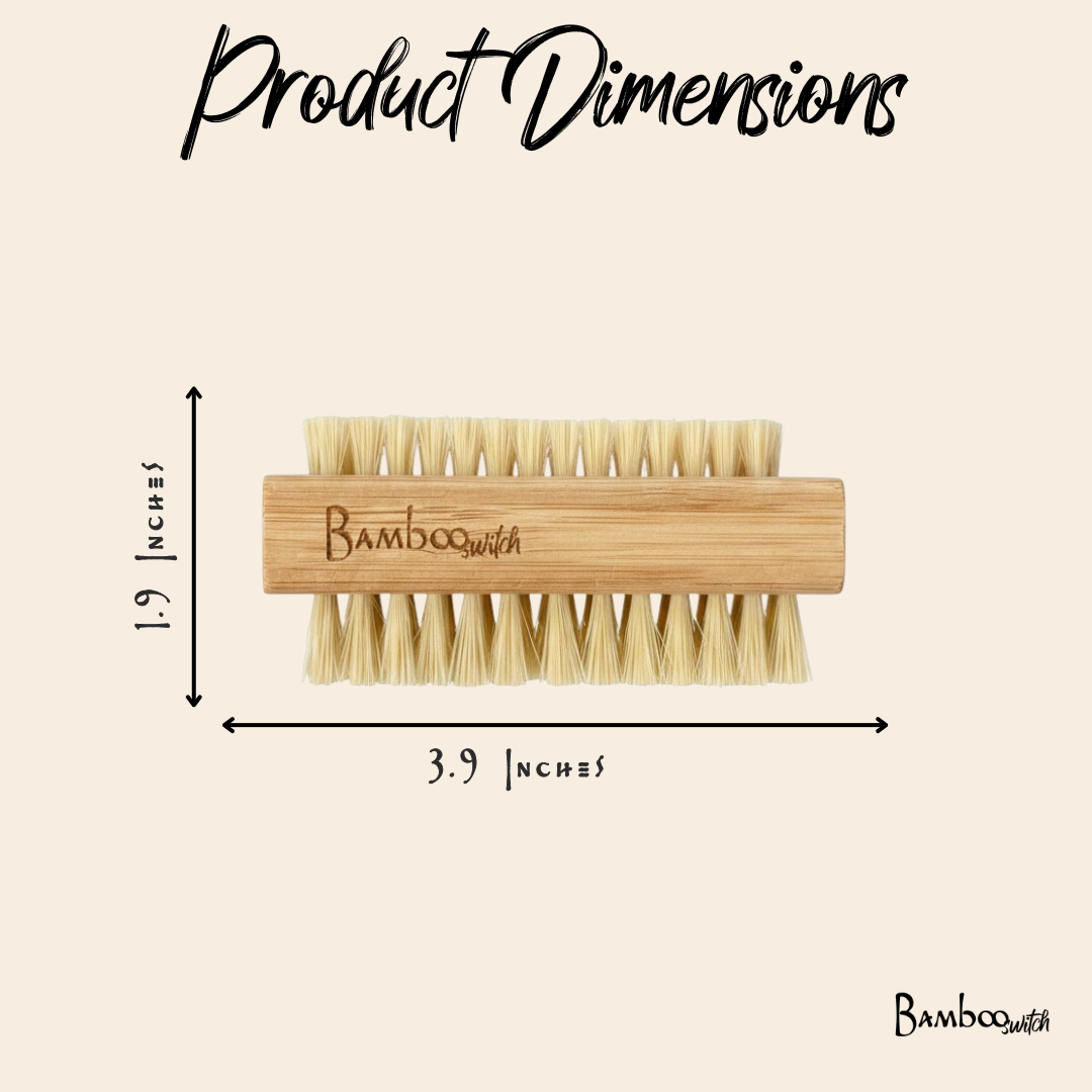 Bamboo Vegan Nail Brush by Bamboo Switch