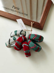 Christmas Seamless Hair Ties (Set of 6) by Adorro