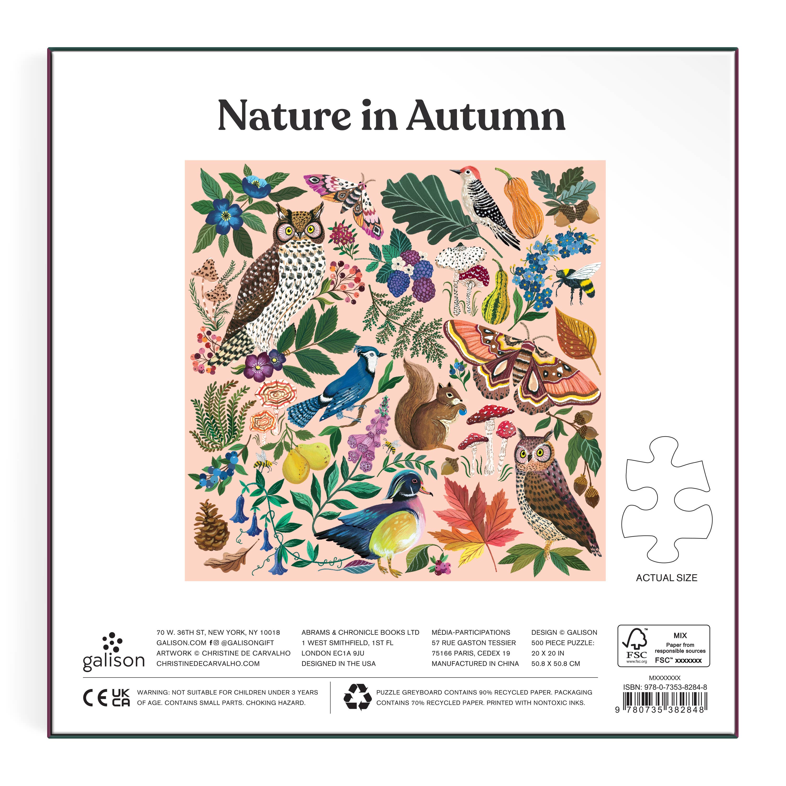 Nature in Autumn 500-Piece Puzzle