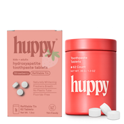 Fluoride-Free Toothpaste Tablets, Packaged: Strawberry