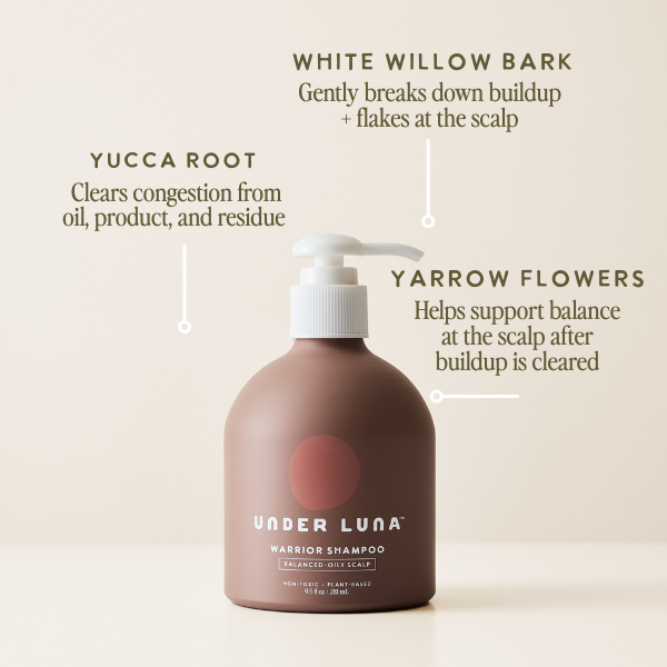 Warrior Shampoo, 9.5 oz by Under Luna