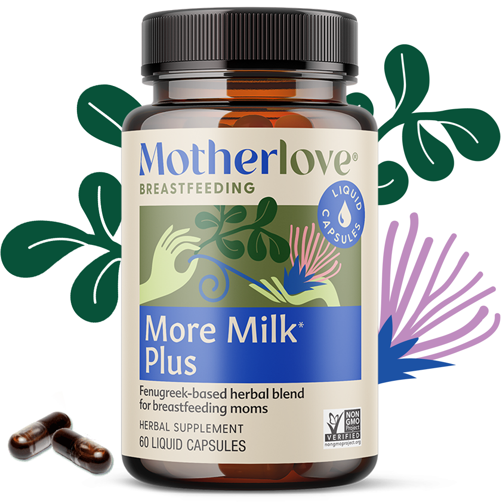More Milk Plus Capsules by Motherlove Herb