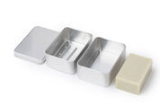 Draining Aluminum Bar Soap Travel Tin by Sunniemade
