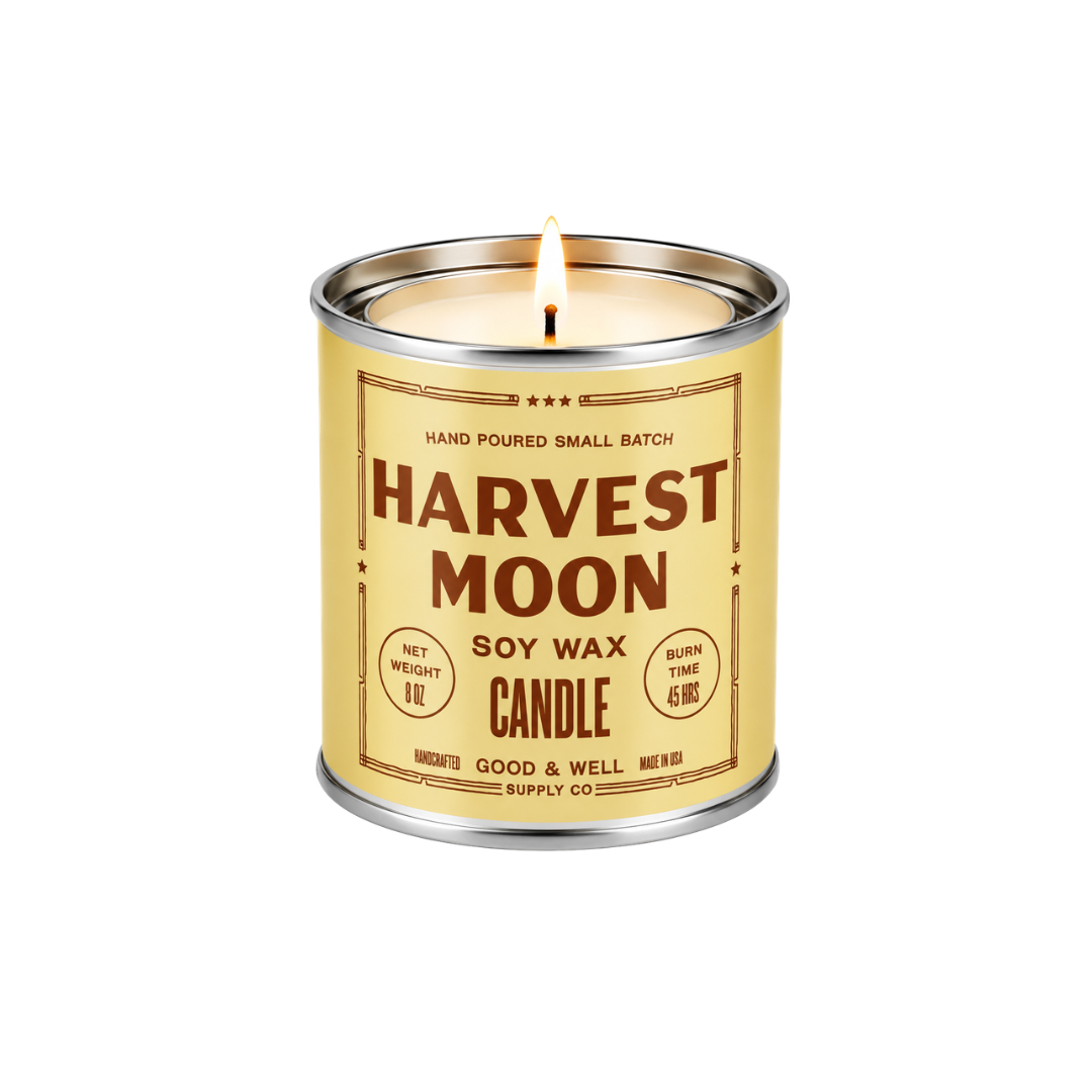 Harvest Moon Soy Candle by Good & Well Supply Co.