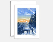 Thinking of You Greeting Card by Nan Onkka Prints