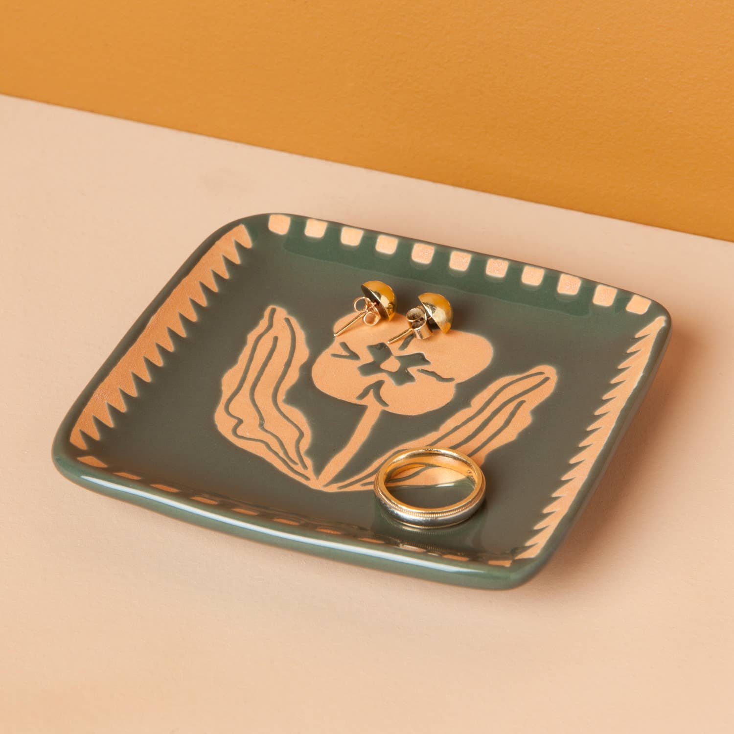 Teppi Imprint Trinket Tray by Danica Studio