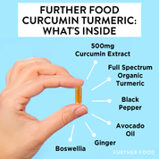 Premium Curcumin Turmeric Supplement by Further Food