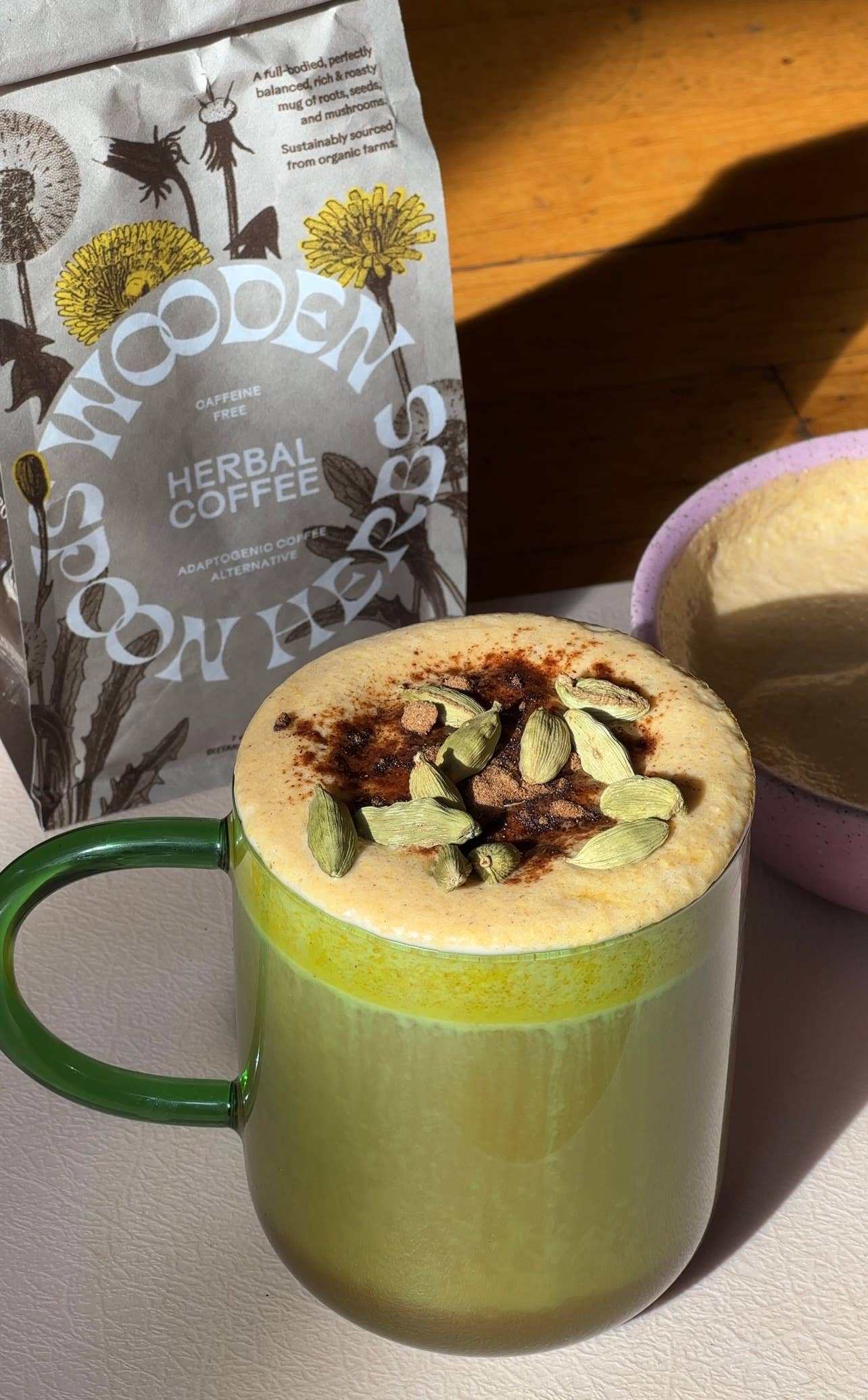 Herbal Adaptogenic Caffeine-Free Coffee by Wooden Spoon Herbs