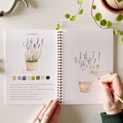 Garden Watercolor Workbook by emily lex studio