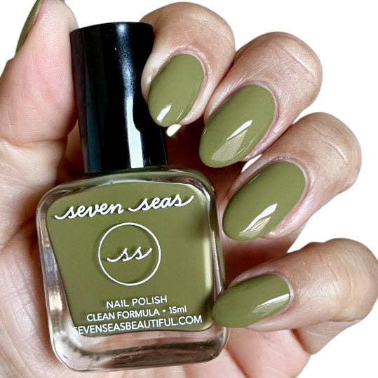 Seaweed - Clean Non-Toxic Nail Polish by Seven Seas