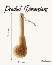 Bamboo Bottle Cleaning Brush by Bamboo Switch