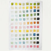 Paint Swatch Cotton Flour Sack Tea Towel by emily lex studio
