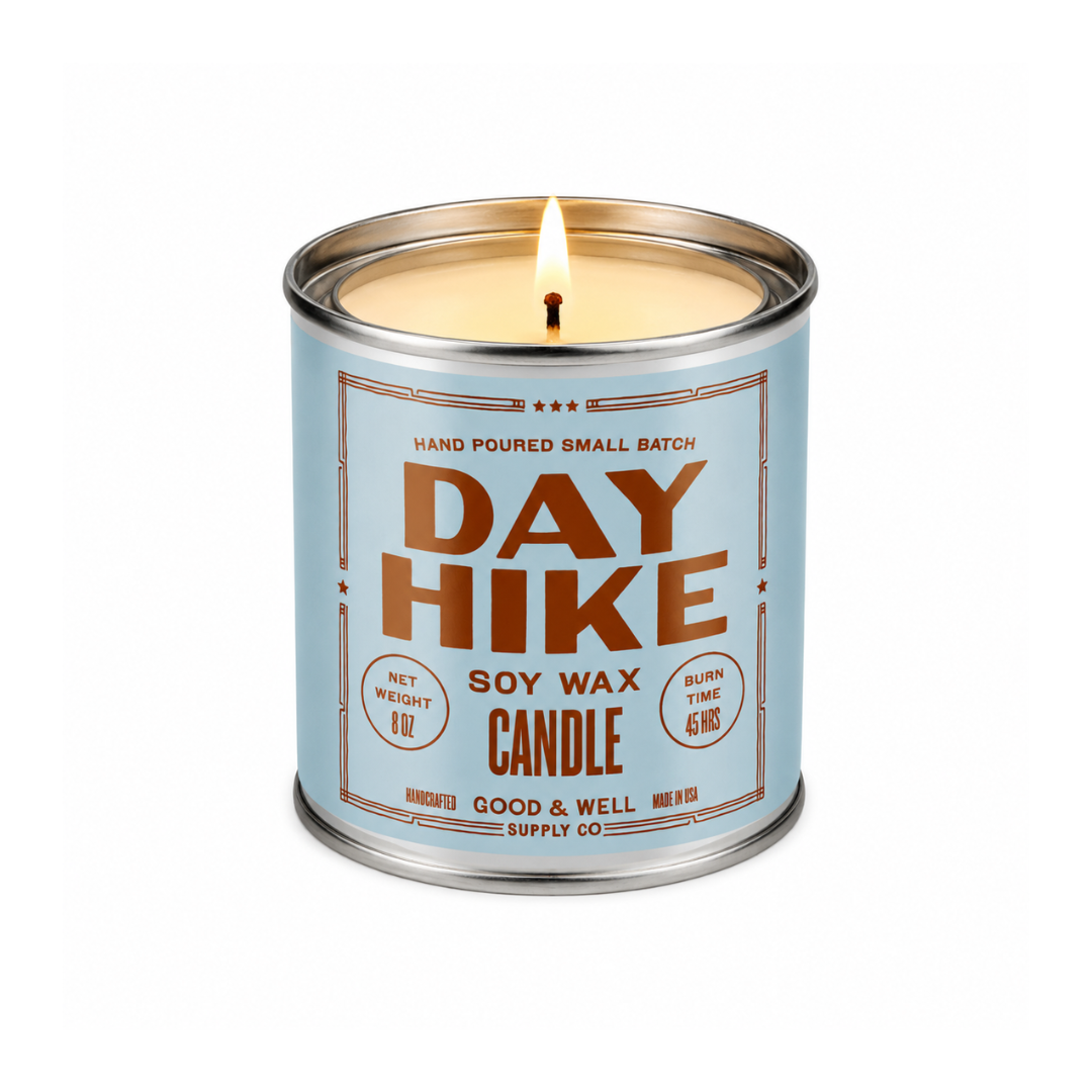 Day Hike Soy Candle by Good & Well Supply Co.