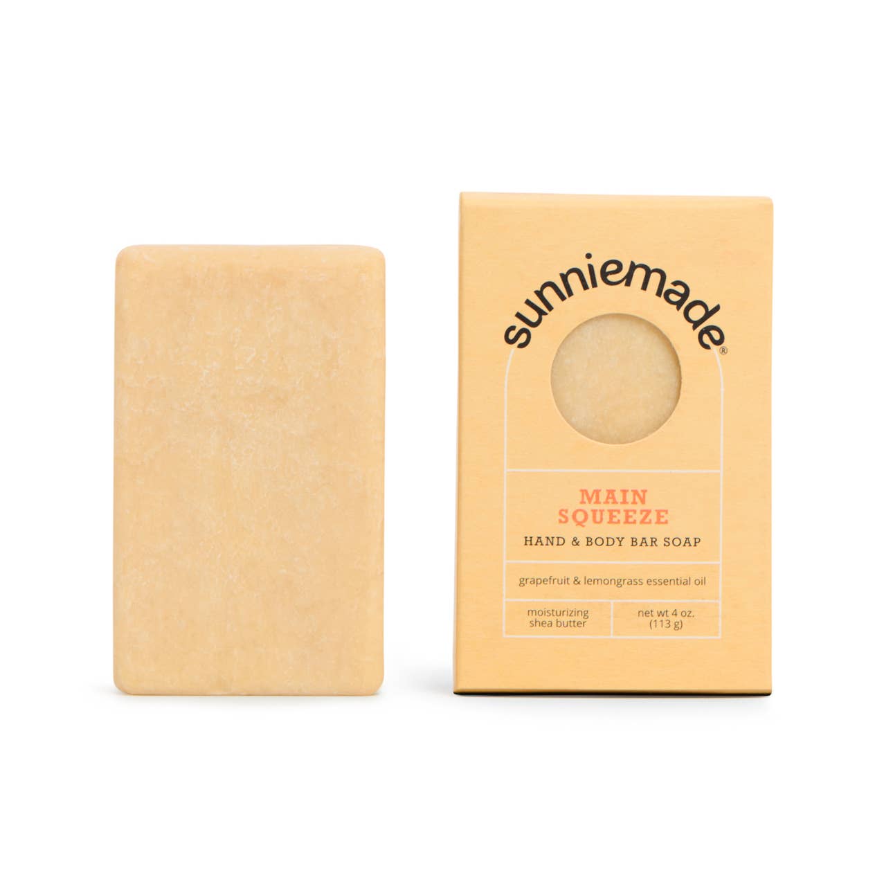 Main Squeeze Moisturizing Hand & Body Bar Soap by Sunniemade