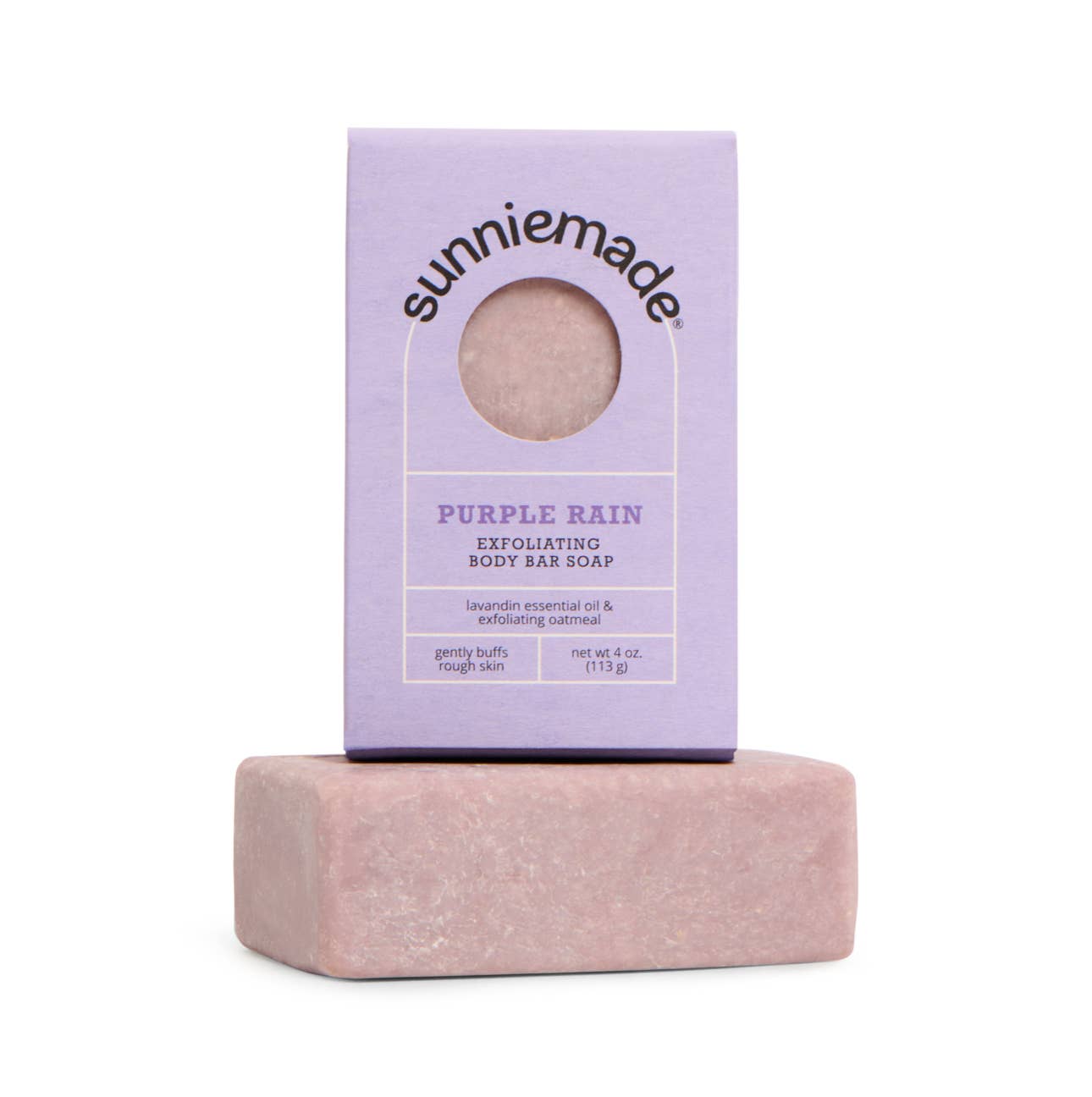 Purple Rain Exfoliating Body Bar Soap by Sunniemade