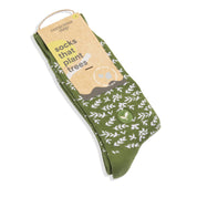 Socks that Plant Trees (Green Branches) by Conscious Step