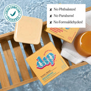 Full-Size Coconut & Almond Shampoo Bar: Color Safe, Everyday by Dip