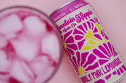 Bubbly Pink Lemonade Natural Soda by Mountain Hippie Soda Co.