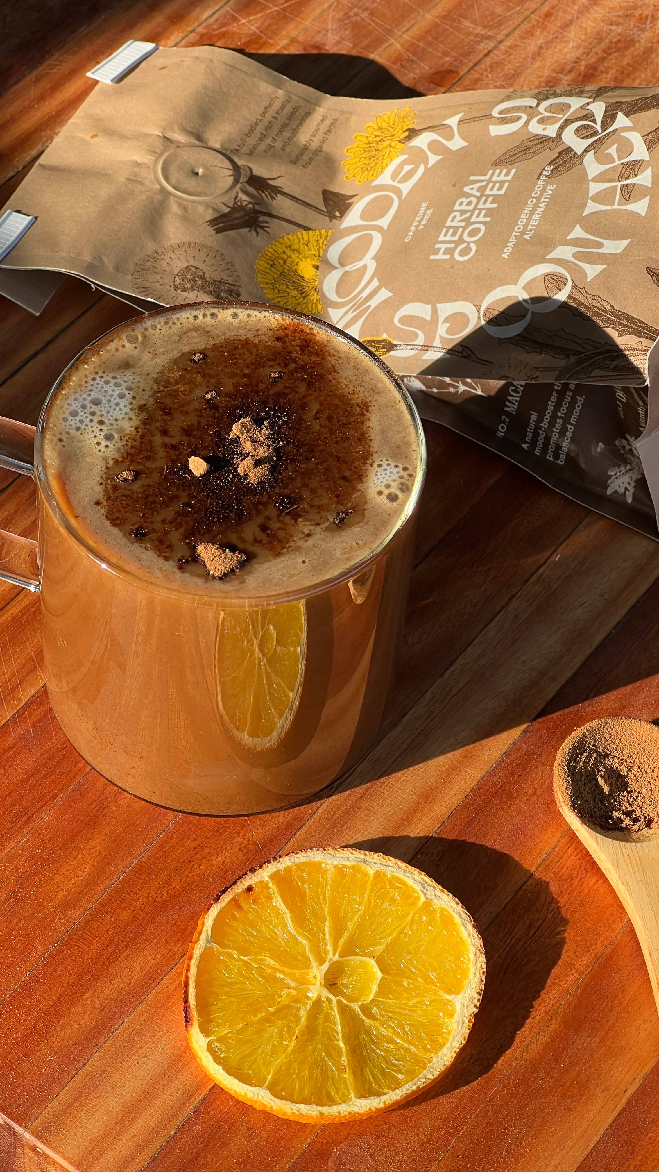 Herbal Adaptogenic Caffeine-Free Coffee by Wooden Spoon Herbs