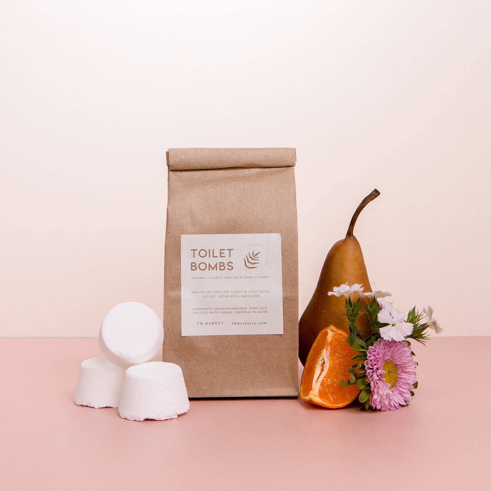 BULK Refill: Toilet Bombs Natural Toilet Bowl Cleaner