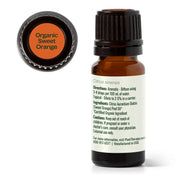 Organic Sweet Orange Essential Oil 10 mL by Plant Therapy